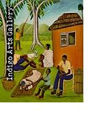 N-10 Untitled (Haitian Family) Pierre-Joseph Valcin (Haiti 1926-2000) 1986, Oil N-10 Untitled (Haitian Family) Pierre-Joseph Valcin (Haiti 1926-2000) 1986, Oil