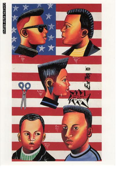 African Barber Shop & Hair Sign Collection - assorted African Barber Shop & Hair Sign Collection - assorted