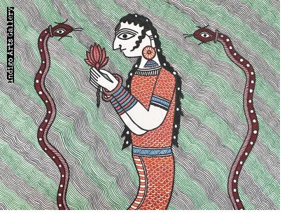 'Naag-kanya' serpent goddess