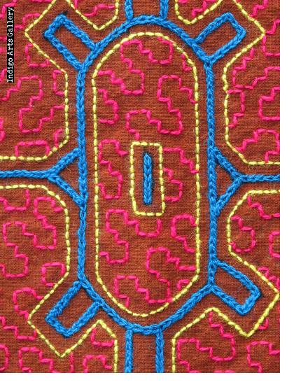 Embroidered Shipibo Cloth (#SHPC-32)