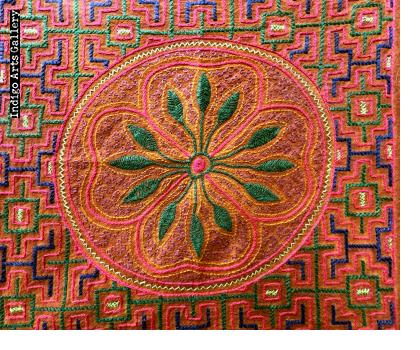Embroidered Shipibo Cloth