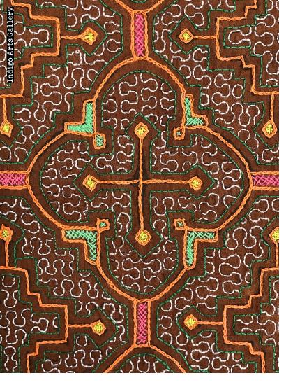 Embroidered Shipibo Cloth