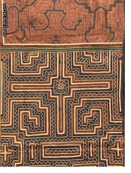 Vintage Embroidered Shipibo Cloth Falda