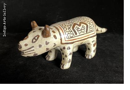 Shipibo Dog Figure