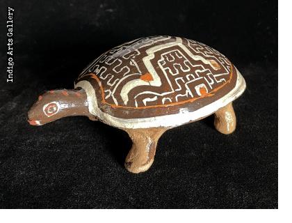 Shipibo Turtle Figure