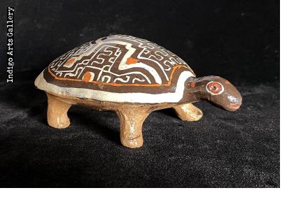 Shipibo Turtle Figure