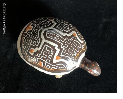 Shipibo Turtle Figure