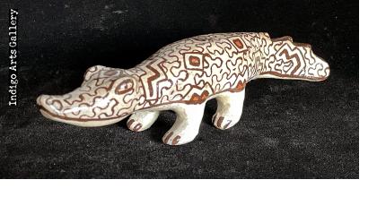 Shipibo Alligator Figure