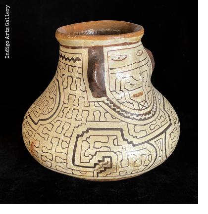 Shipibo Vessel with Face