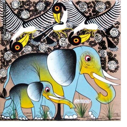 Tinga Tinga Paintings from Tanzania | Indigo Arts