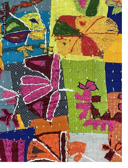 Siddi Applique Kavand Quilt from Karnataka