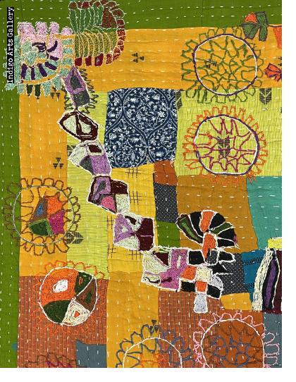 Siddi Applique Kavand Quilt from Karnataka
