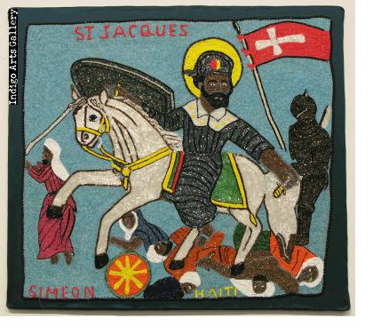 "St. Jacques" Vodou Flag