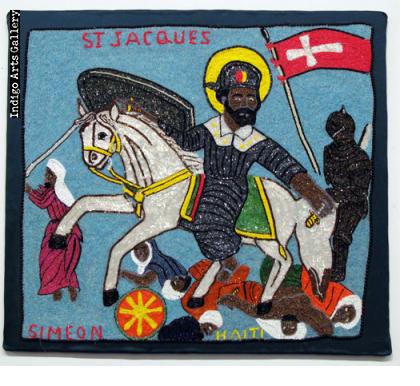 "St. Jacques" Vodou Flag