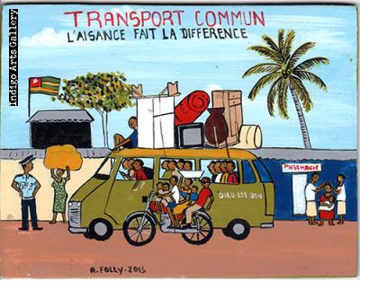 "Transport Commun" Signboard