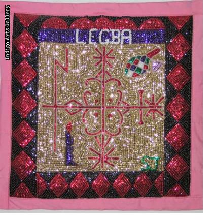 Legba - Vodou Flag