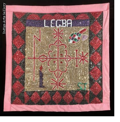 Legba - Vodou Flag