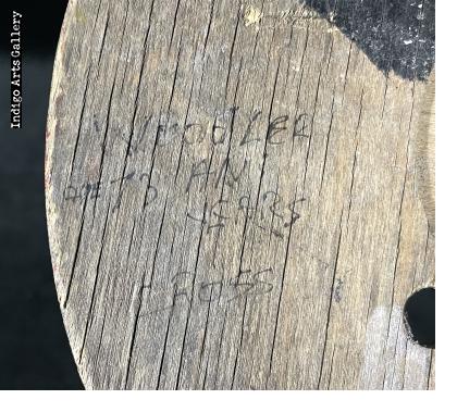 Horned Figure on a Cross