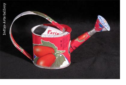 Tin-Can Watering Can Ornament