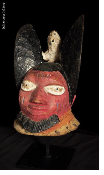 "Rabbit" Yoruba Gelede Mask