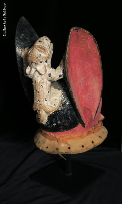 "Rabbit" Yoruba Gelede Mask