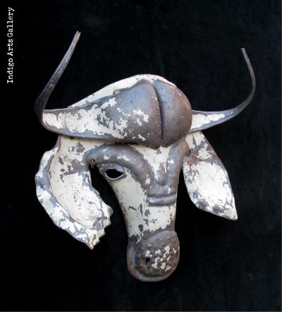 Recycled Steel Cape Buffalo Mask
