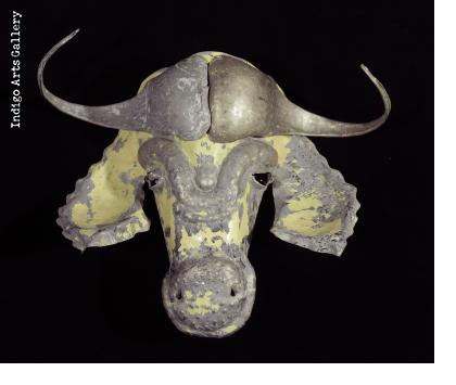 Recycled Steel Cape Buffalo Mask