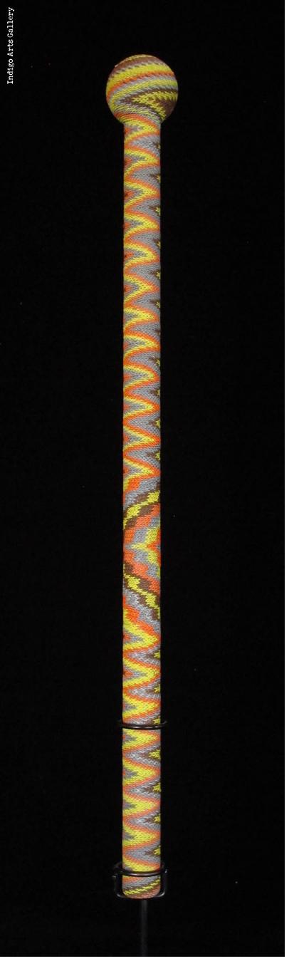 Telephone Wire-covered "Knobkerrie" Staff
