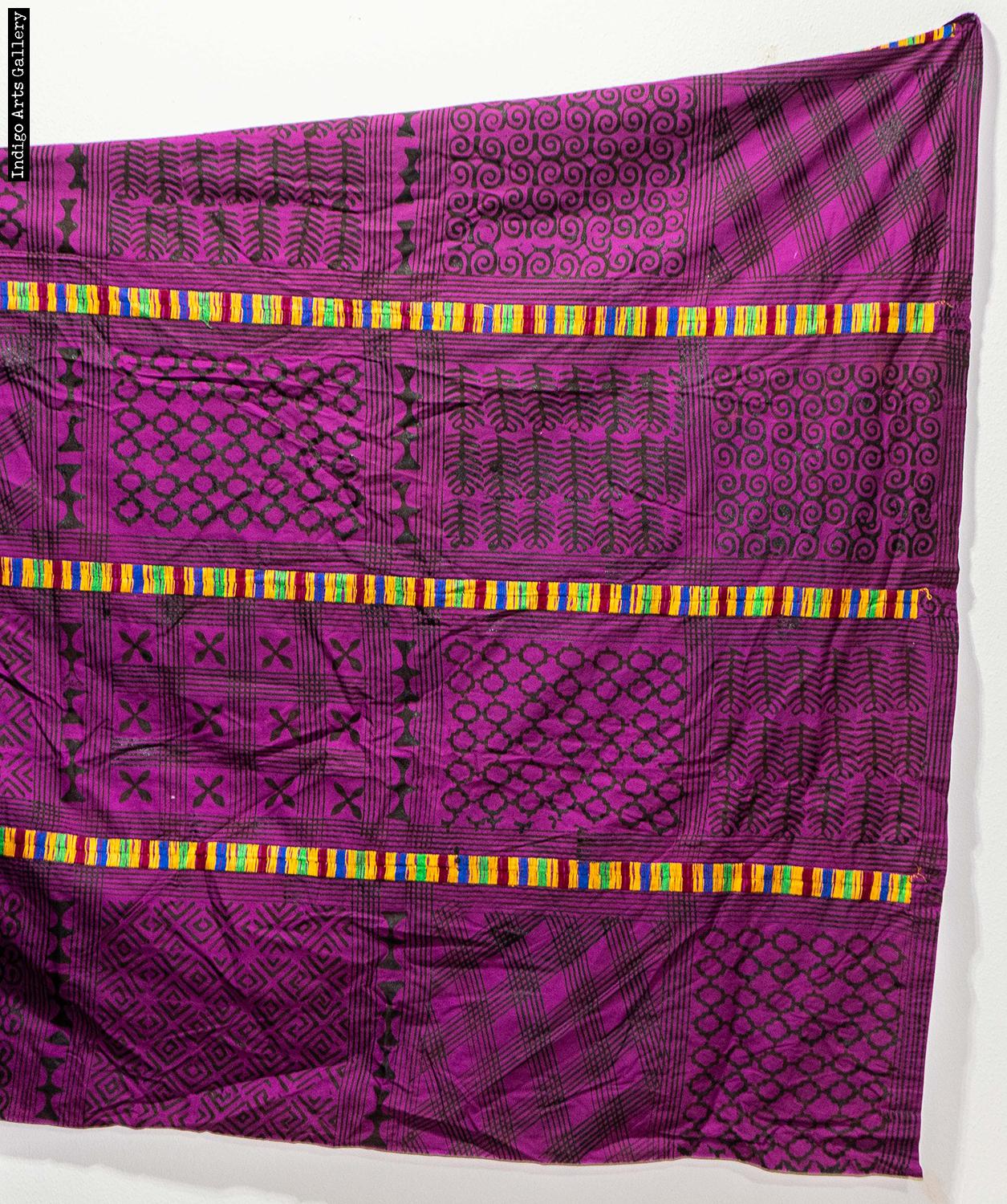 Vintage Adinkra Cloth From Ghana | Indigo Arts