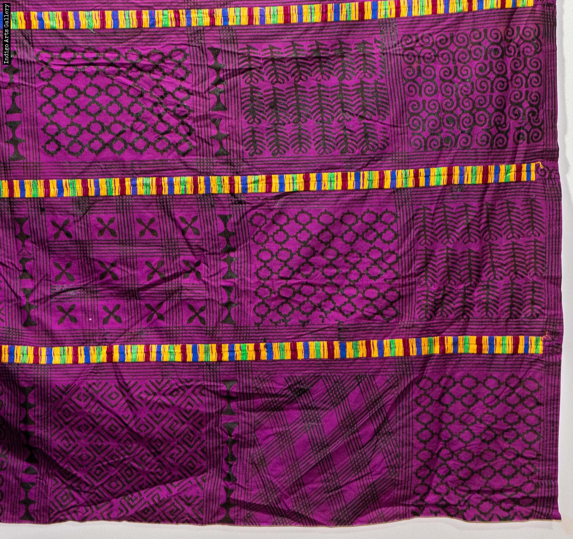 Vintage Adinkra Cloth From Ghana | Indigo Arts