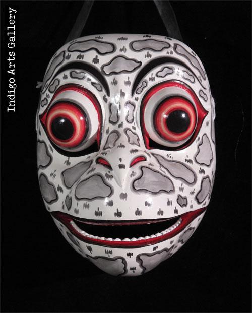 godogan frog prince mask indigo arts