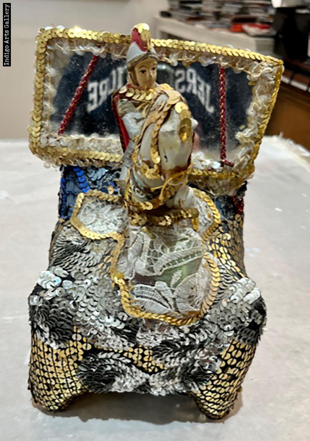 Throne For St. Jacques - Vodou Sculpture By Pierrot Barra | Indigo Arts