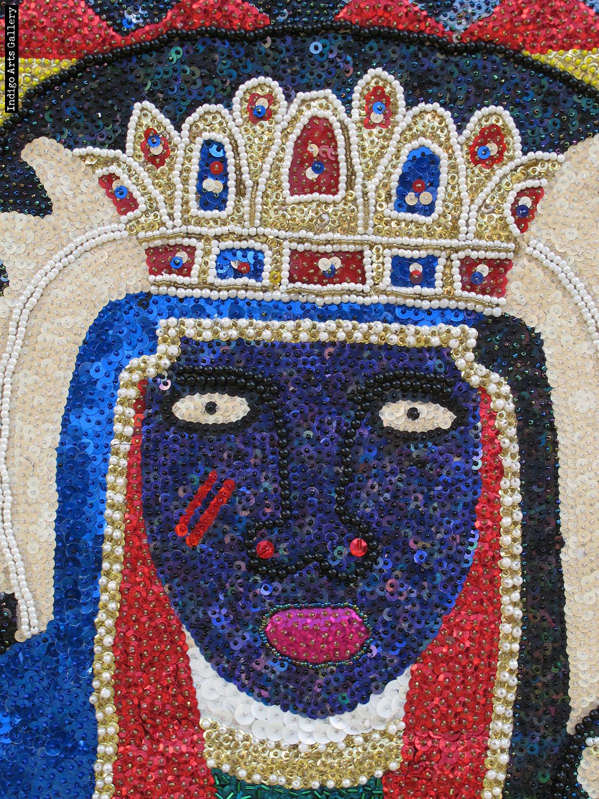 Erzulie Danthor - Vodou Flag | Indigo Arts