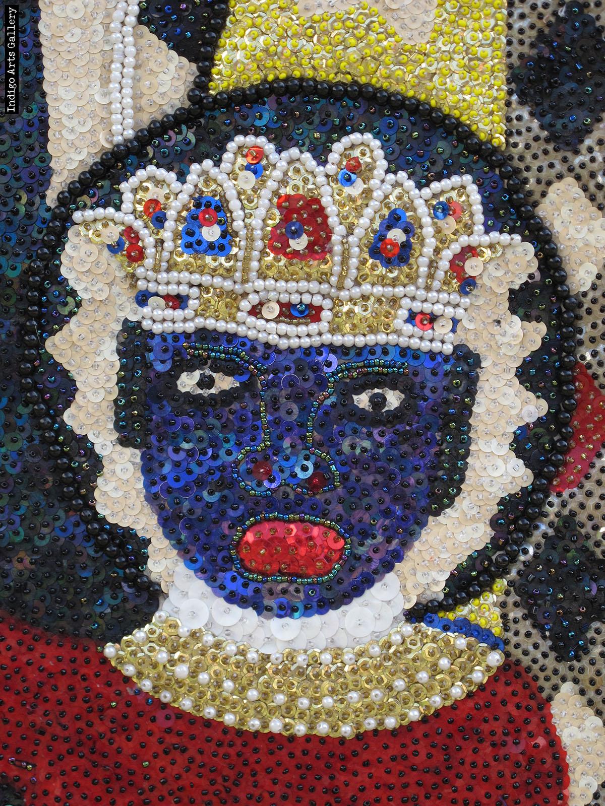 Erzulie Danthor - Vodou Flag | Indigo Arts