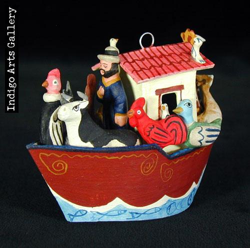 Noah's Ark - Sculpture/Ornament | Indigo Arts
