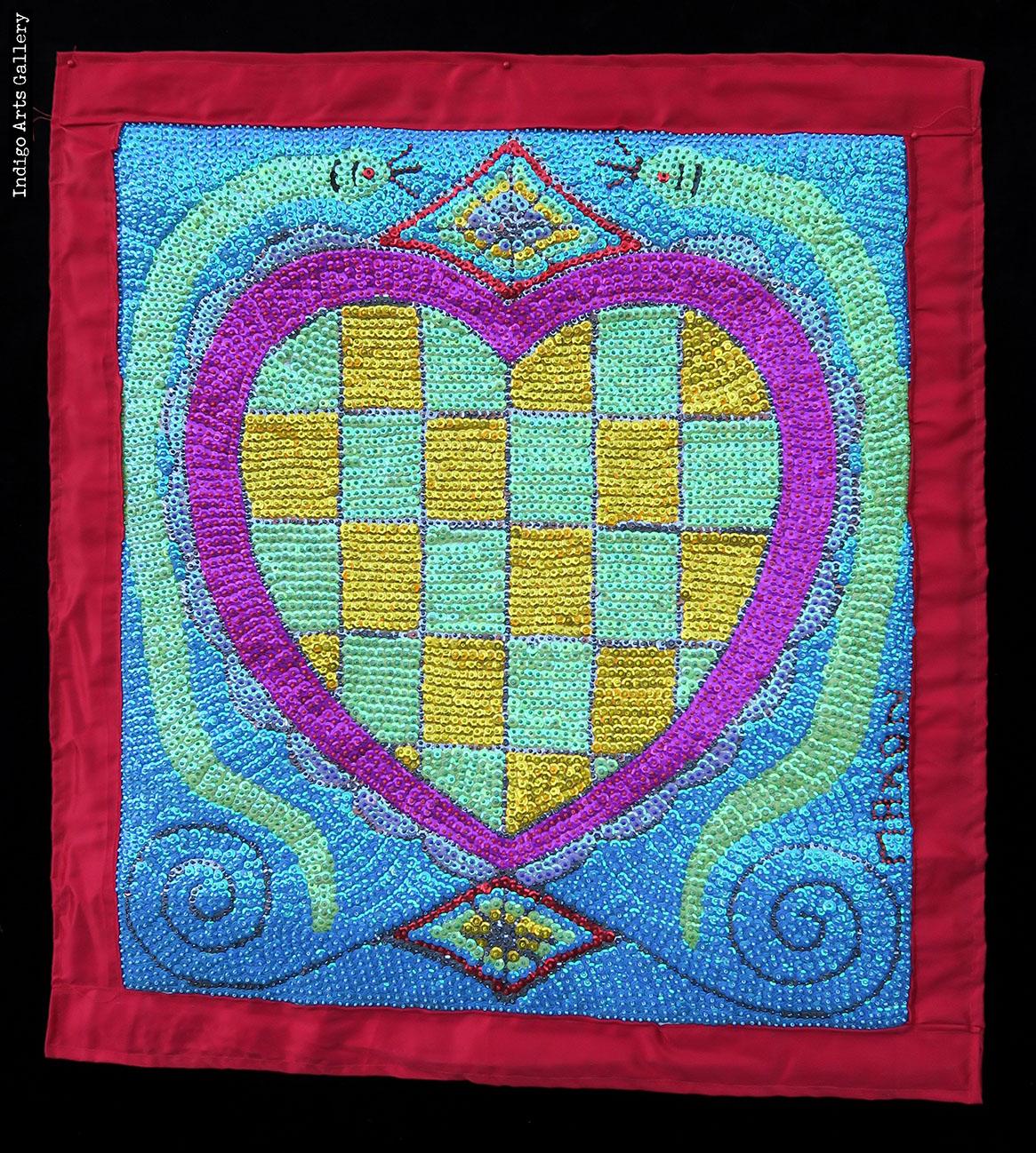 Erzulie - Vodou Flag | Indigo Arts