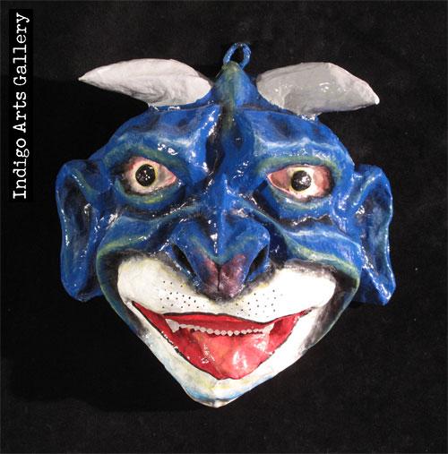 Blue Devil Carnival Mask | Arts