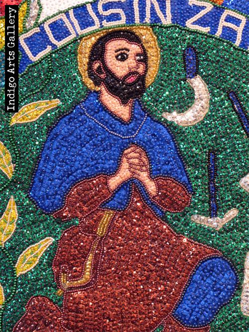 Cousin Zaka Vodou Banner | Indigo Arts